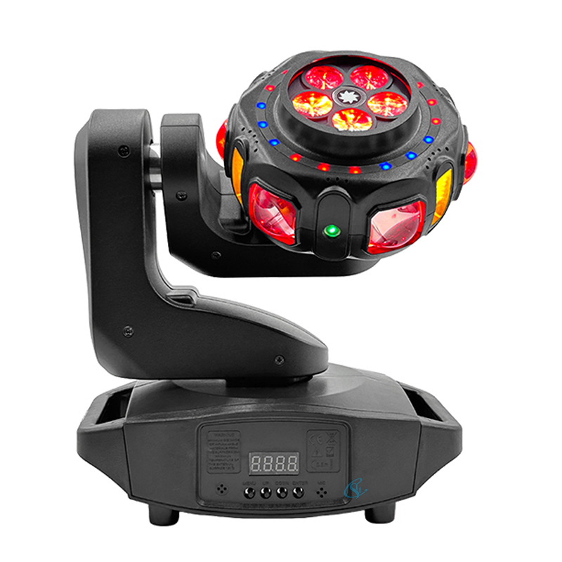 Audio Music Dj - Profesjonalne oświetlenie sceniczne 120W DMX512, sterowane