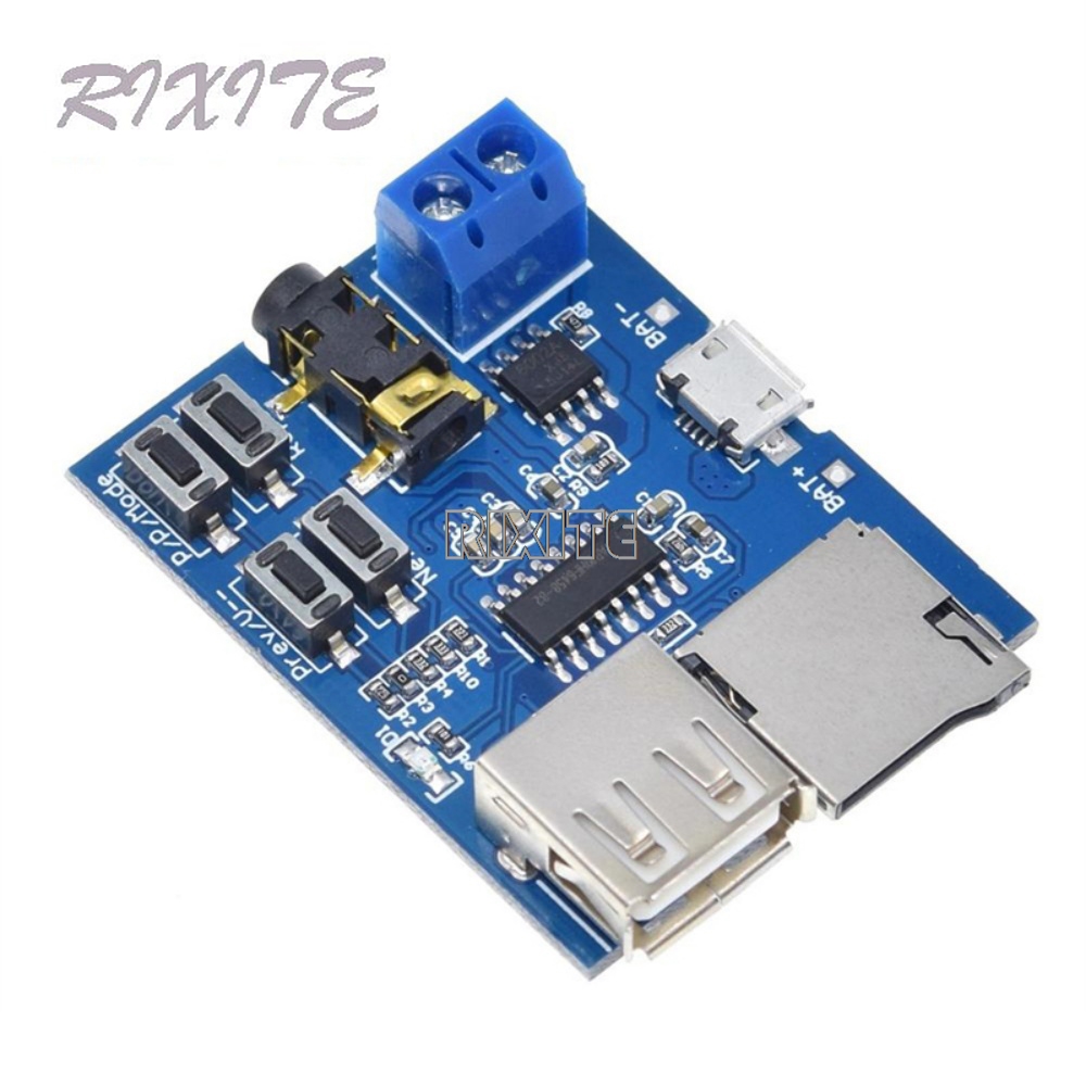 Headphone Amplifier Dac - Karta TF U dysk MP3 Format