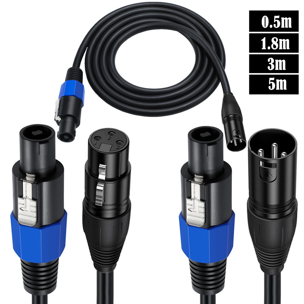 Speakon To XLR Cable Audio Jac – Audio Music Dj recenzja i cena