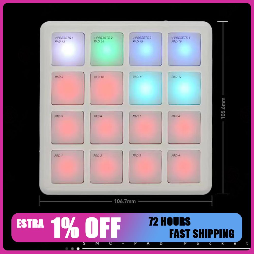 M-VAVE SMC-PAD POCKET Bezprzew – Midi Controller Pad recenzja i cena