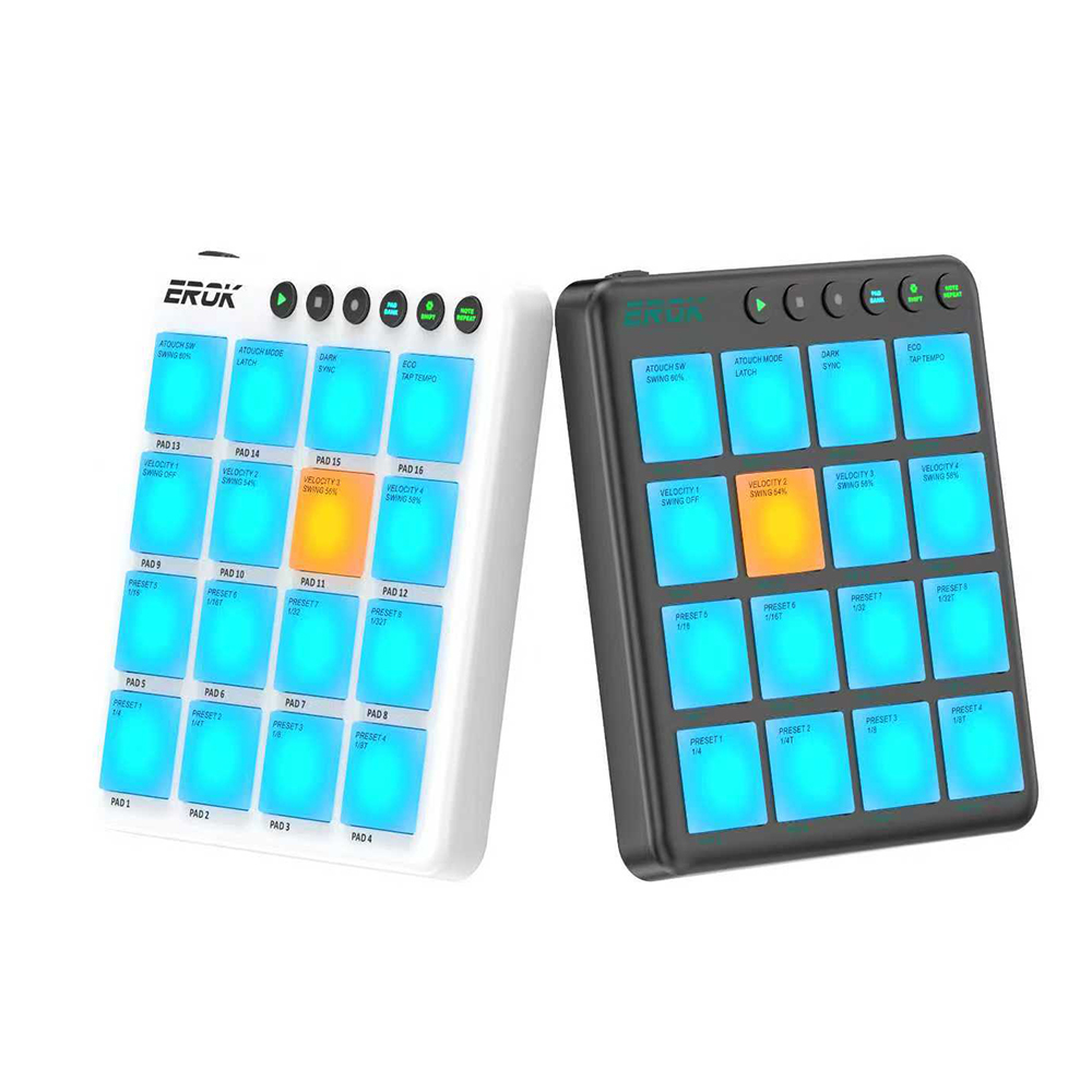 EROK Bezprzewodowy 16-padowy k – Midi Controller Pad recenzja i cena