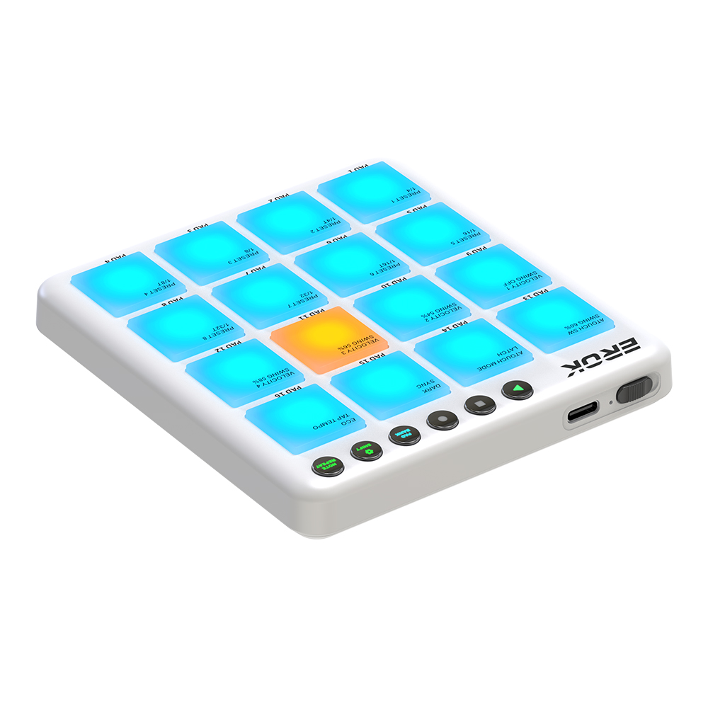 EROK Bezprzewodowy 16-padowy k – Midi Controller Pad recenzja i cena