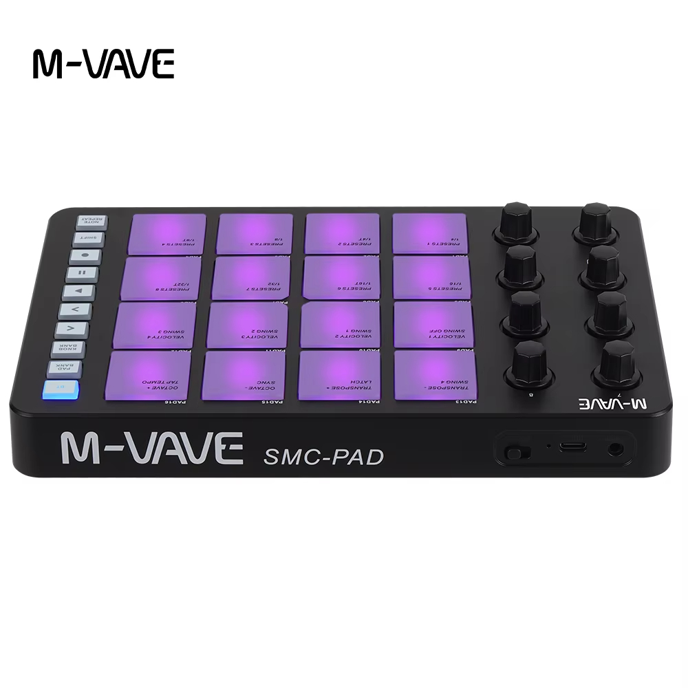 Kontroler MIDI M-VAVE SMC-PAD, – Midi Controller Pad recenzja i cena